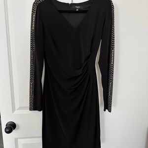 Guess Black Dress with Gold Studded Accents